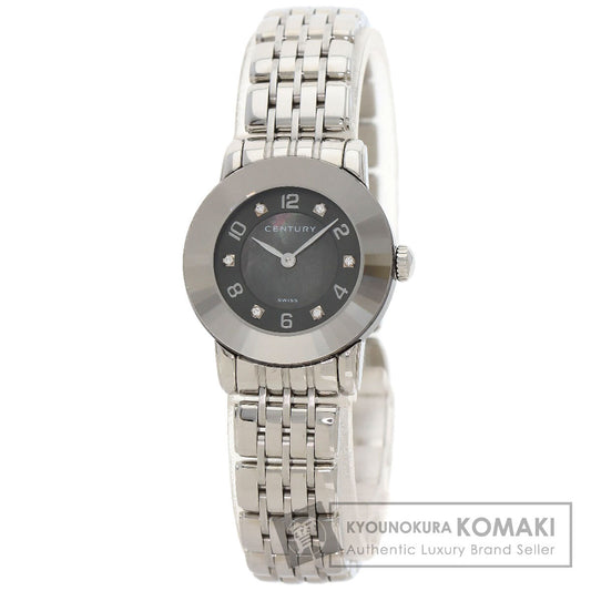 CENTURY センチュリー 648.7.S.N5B.12.SF エレガンス 腕時計 SS レディース 中古