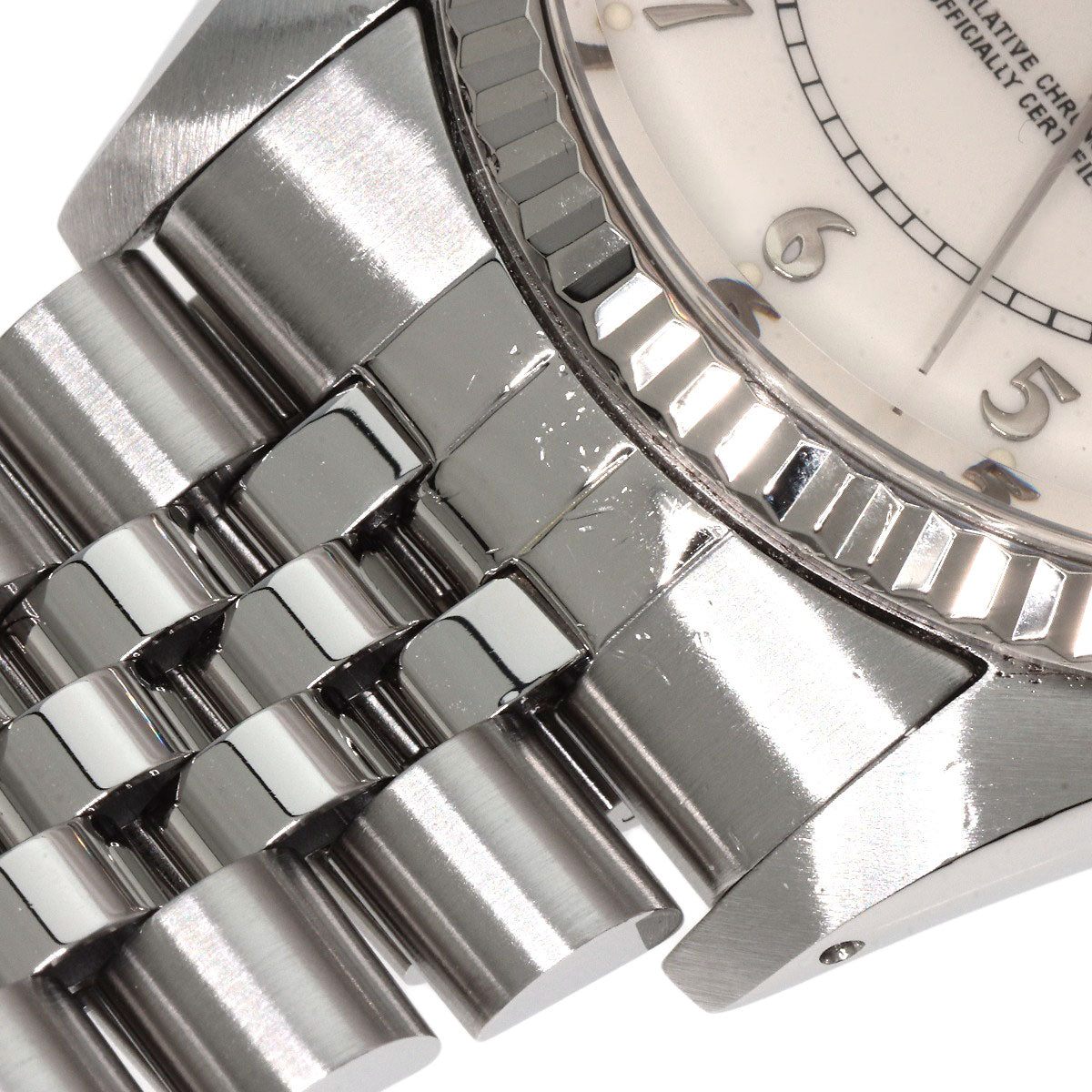 ROLEX ロレックス 16014 デイトジャスト アラビア ステラボイラーゲージ 83番 腕時計 SS メンズ 中古