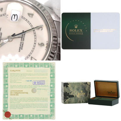 ROLEX ロレックス 16014 デイトジャスト アラビア ステラボイラーゲージ 83番 腕時計 SS メンズ 中古