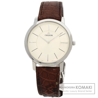 SEIKO セイコー GCAT993 8J80-0AD0 クレドール ノード ラウンド 腕時計 SS メンズ 中古