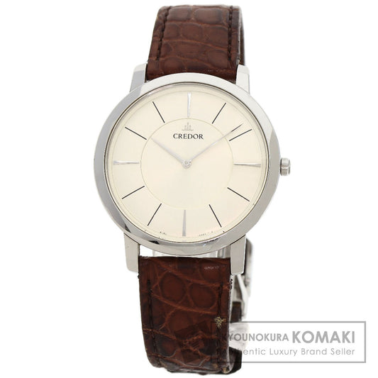 SEIKO セイコー GCAT993 8J80-0AD0 クレドール ノード ラウンド 腕時計 SS メンズ 中古