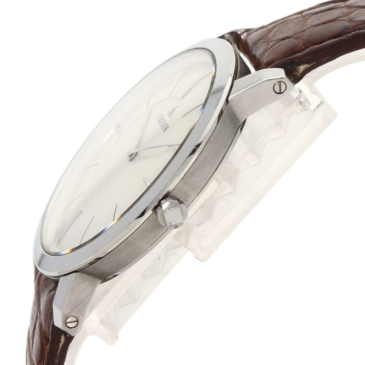 SEIKO セイコー GCAT993 8J80-0AD0 クレドール ノード ラウンド 腕時計 SS メンズ 中古