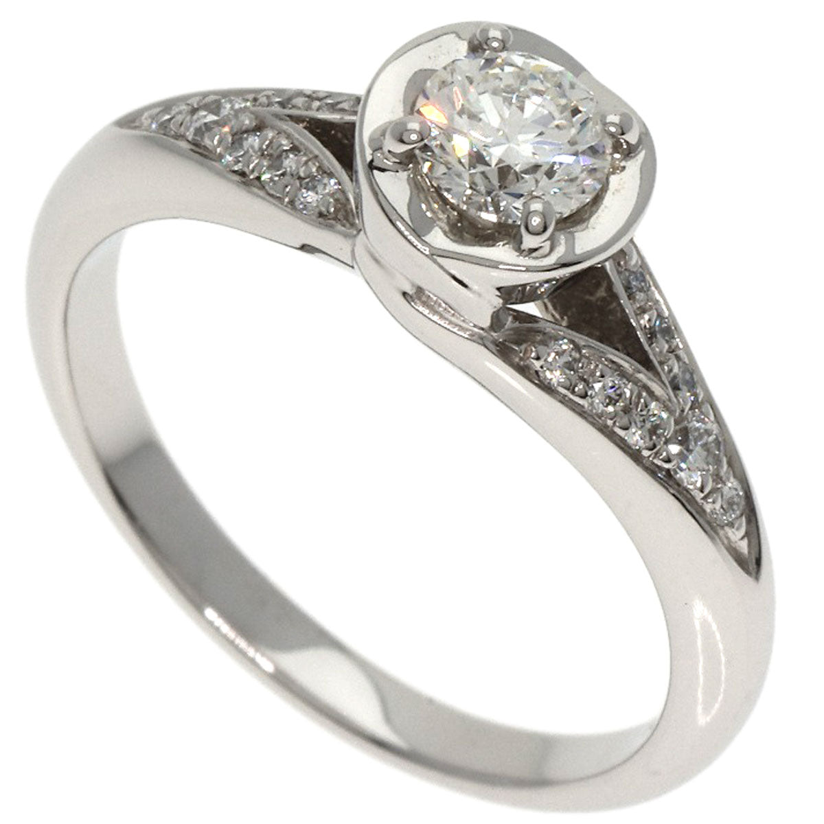 BVLGARI ブルガリ インコントロ ダモーレ ダイヤモンド リング・指輪 PT950 レディース 中古
