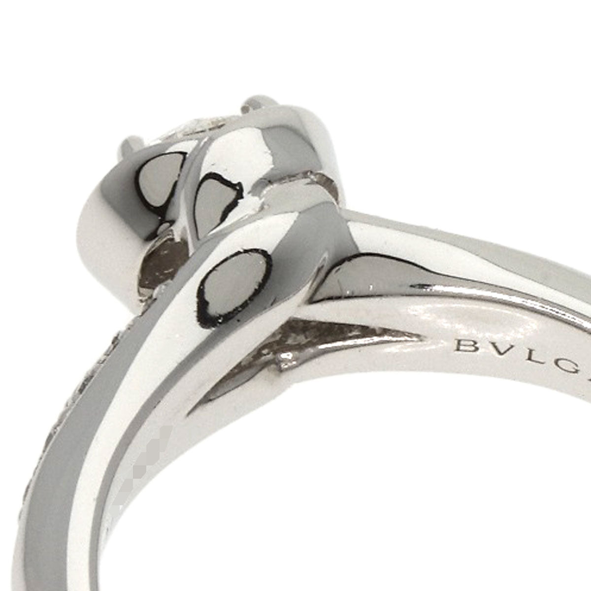 BVLGARI ブルガリ インコントロ ダモーレ ダイヤモンド リング・指輪 PT950 レディース 中古