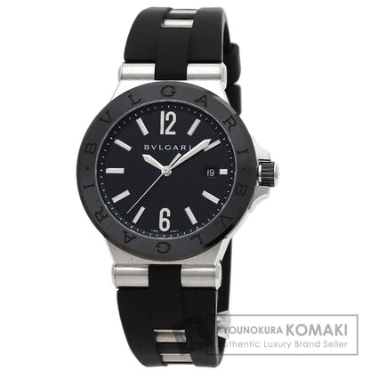 BVLGARI ブルガリ DG42SC ディアゴノ セラミック 腕時計 SS メンズ 中古