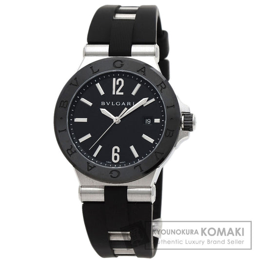BVLGARI ブルガリ DG42SC ディアゴノ セラミック 腕時計 SS メンズ 中古