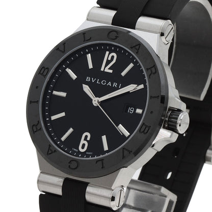 BVLGARI ブルガリ DG42SC ディアゴノ セラミック 腕時計 SS メンズ 中古