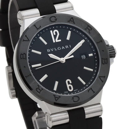 BVLGARI ブルガリ DG42SC ディアゴノ セラミック 腕時計 SS メンズ 中古