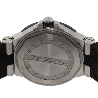 BVLGARI ブルガリ DG42SC ディアゴノ セラミック 腕時計 SS メンズ 中古