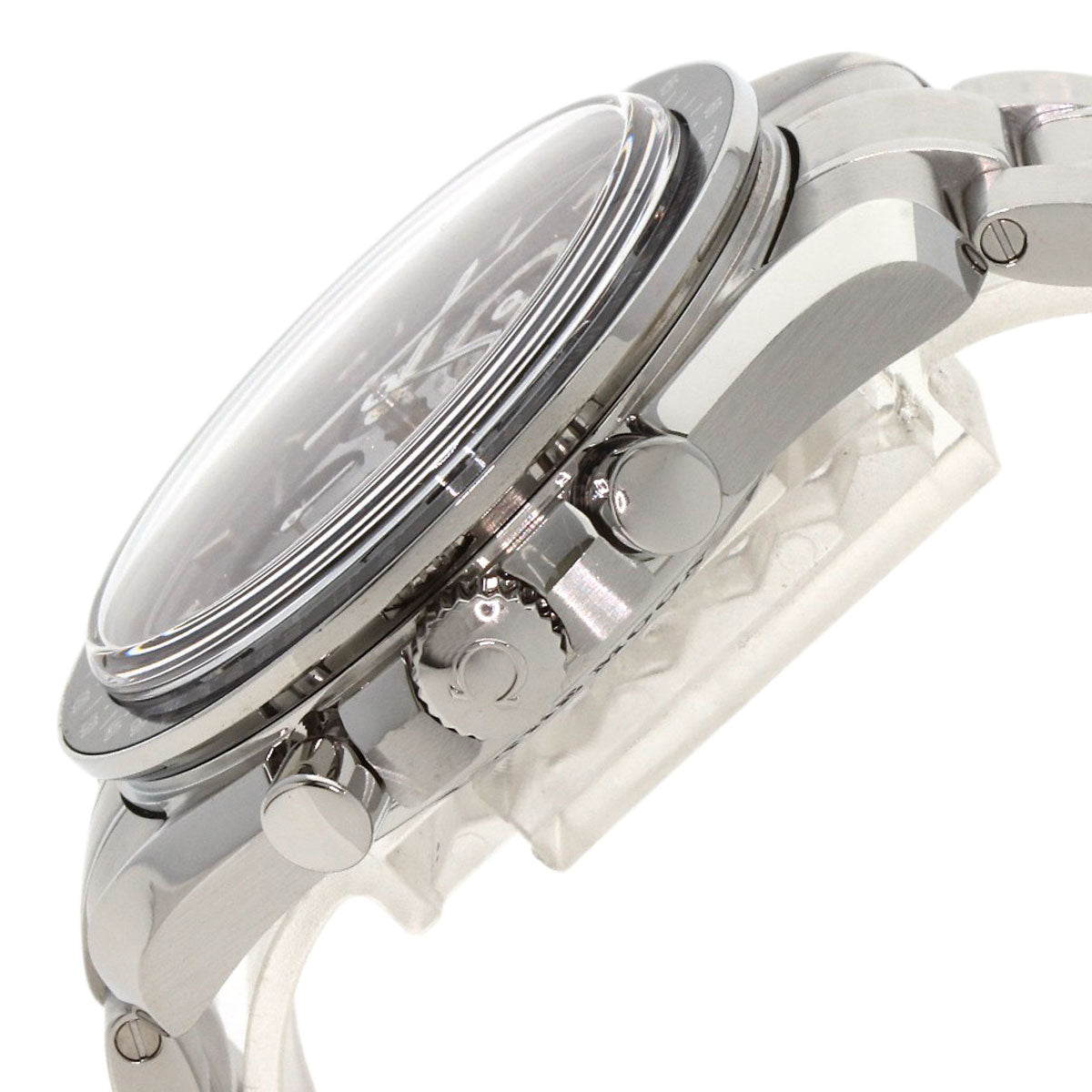 OMEGA オメガ 311.33.44.32.01.001 スピードマスター アベンチュリン ムーンフェイズ 腕時計 SS メンズ 中古