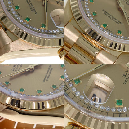 ロレックス 18238LE デイデイト エメラルド ダイヤモンド 腕時計 中古 商品画像19