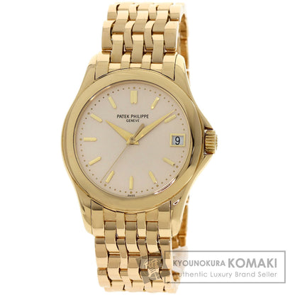 PATEK PHILIPPE パテックフィリップ 5107/1J-001 カラトラバ 腕時計 K18YG メンズ 中古