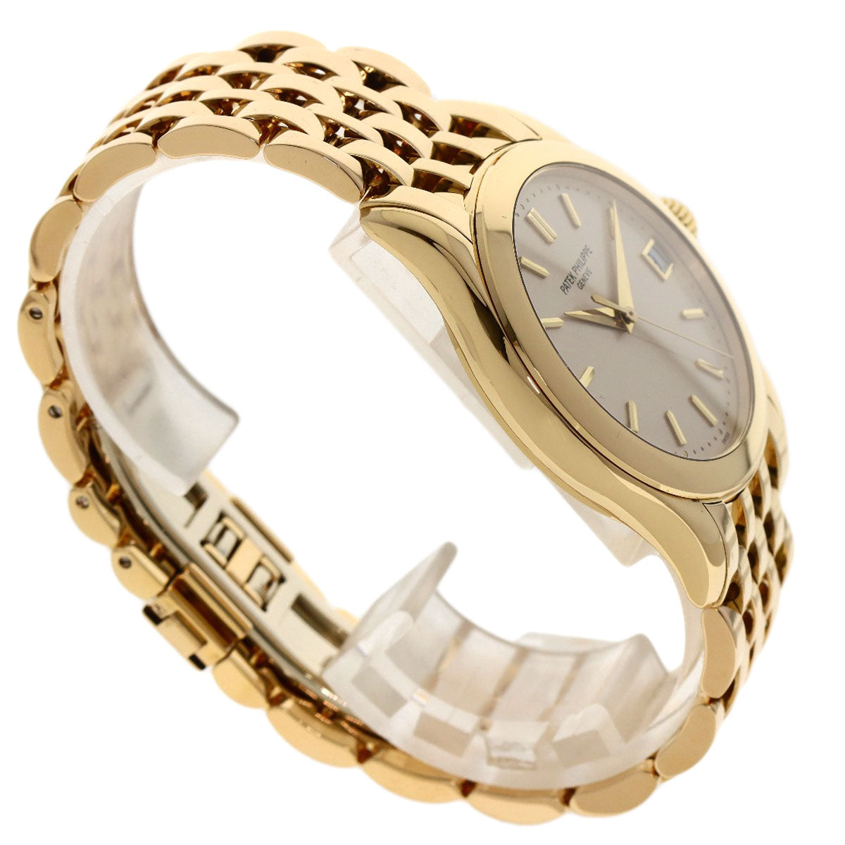 PATEK PHILIPPE パテックフィリップ 5107/1J-001 カラトラバ 腕時計 K18YG メンズ 中古