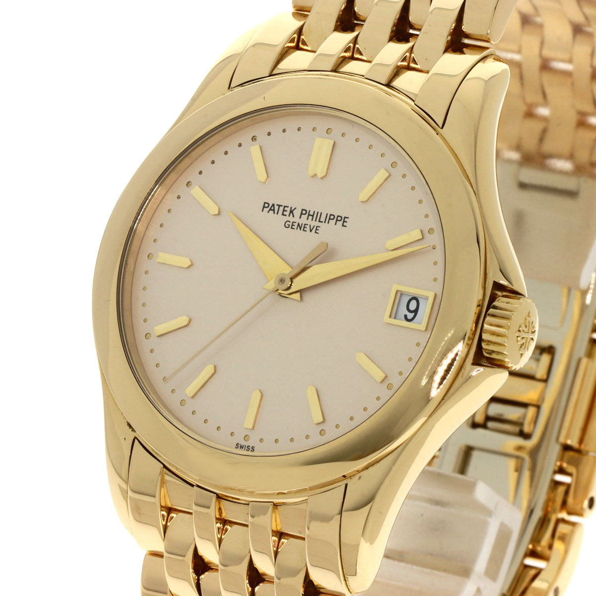 PATEK PHILIPPE パテックフィリップ 5107/1J-001 カラトラバ 腕時計 K18YG メンズ 中古