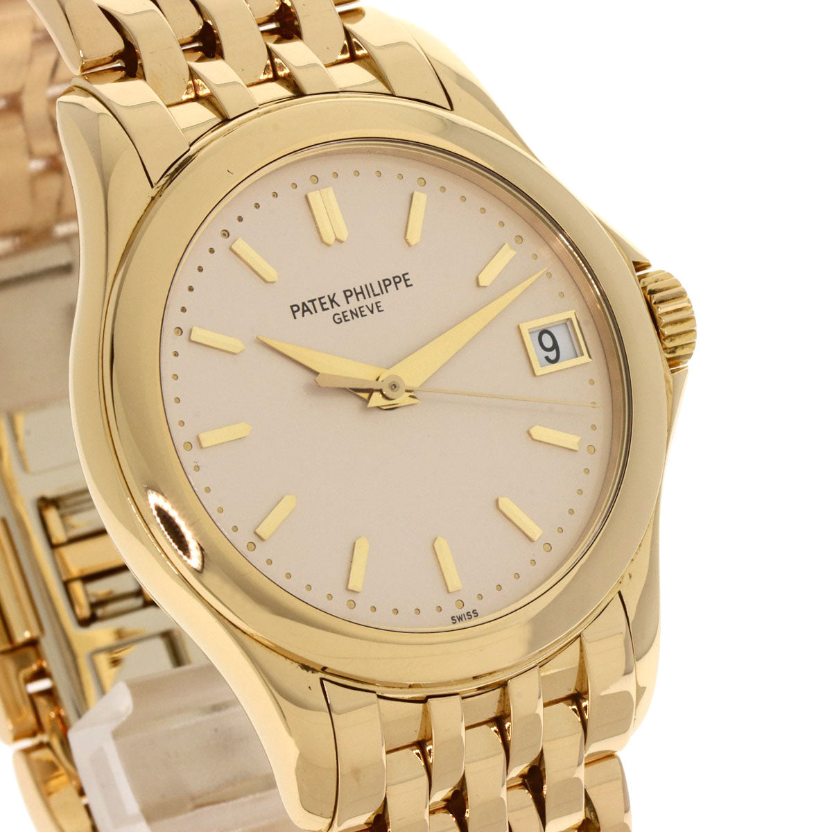 PATEK PHILIPPE パテックフィリップ 5107/1J-001 カラトラバ 腕時計 K18YG メンズ 中古