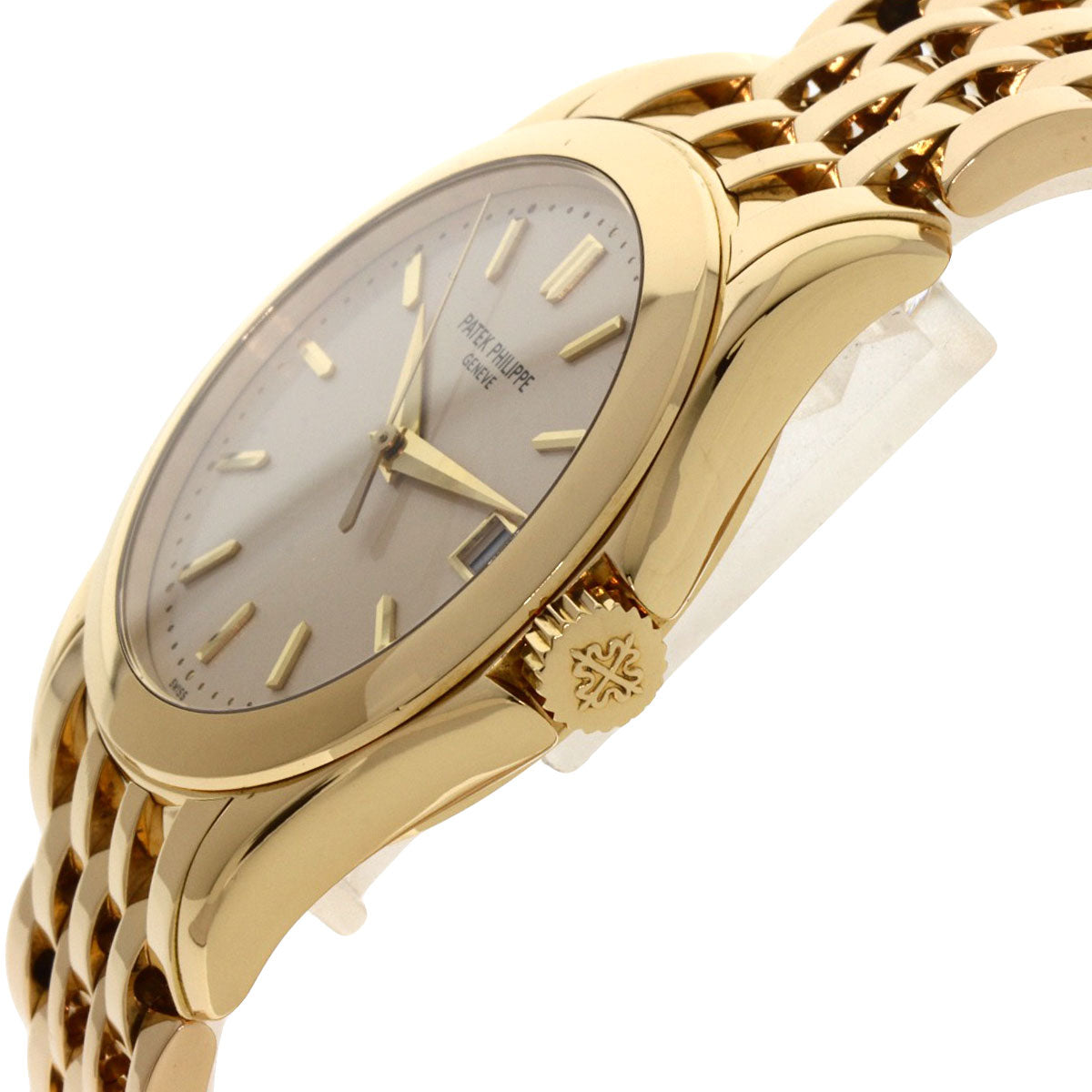 PATEK PHILIPPE パテックフィリップ 5107/1J-001 カラトラバ 腕時計 K18YG メンズ 中古