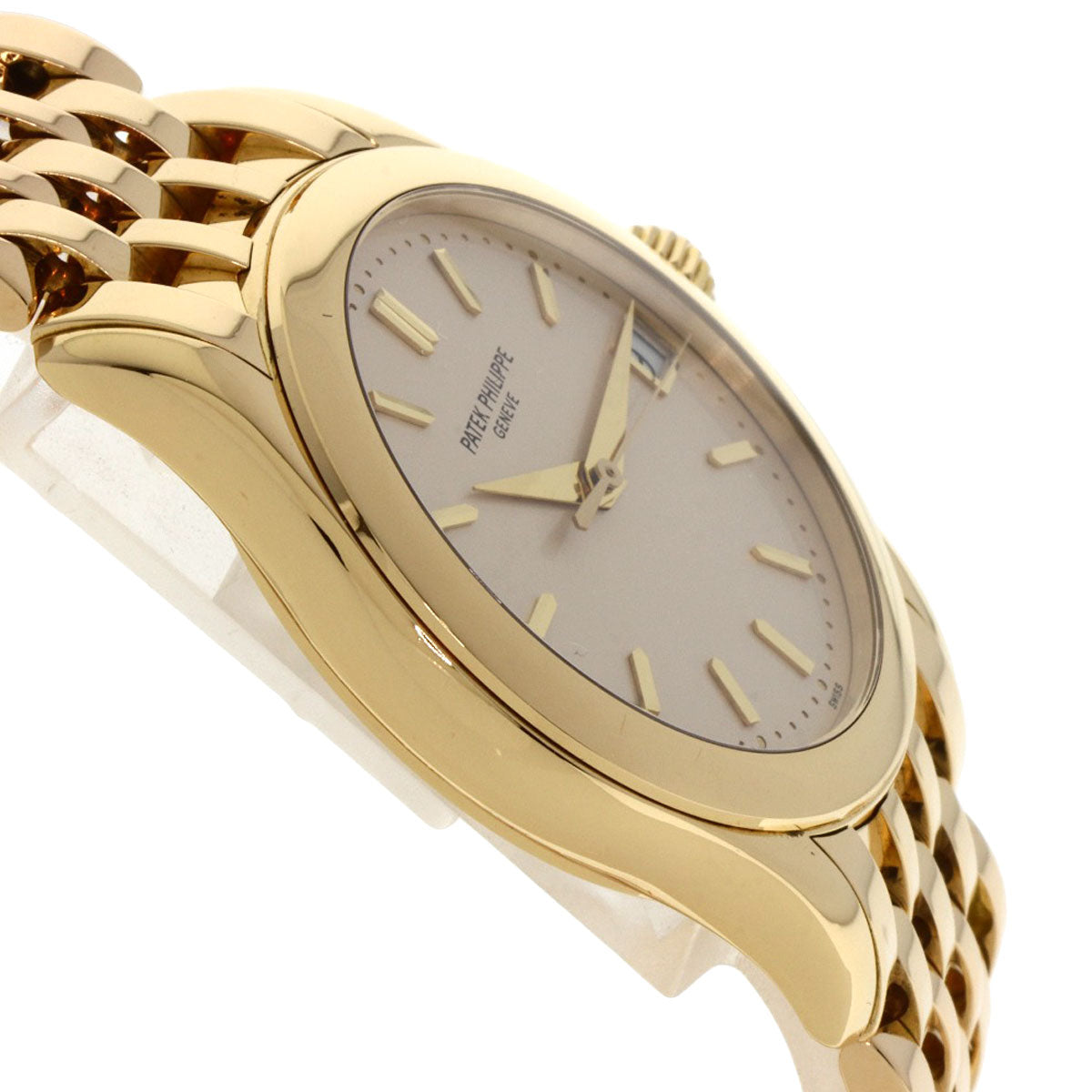 PATEK PHILIPPE パテックフィリップ 5107/1J-001 カラトラバ 腕時計 K18YG メンズ 中古