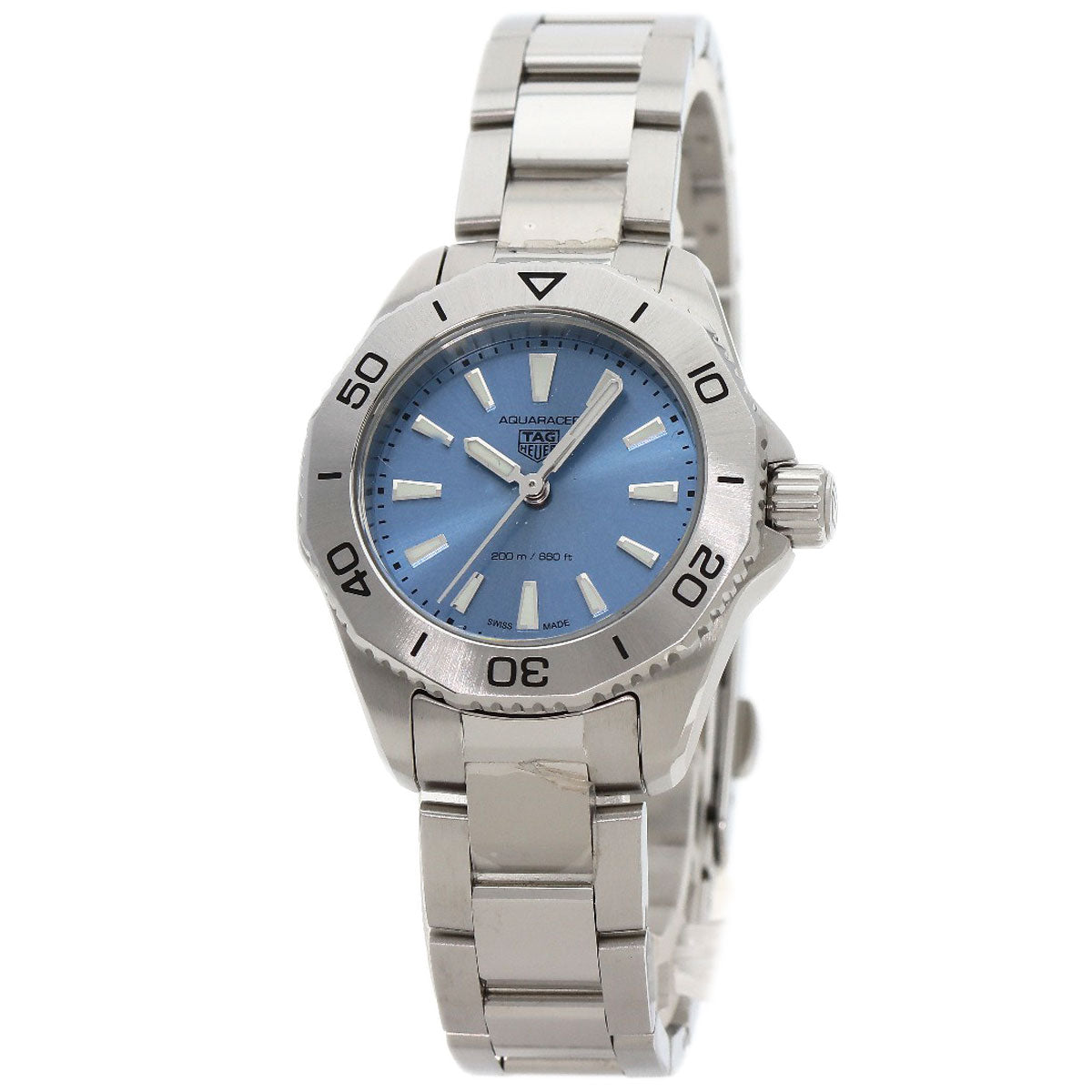 TAG HEUER タグホイヤー WBP1415.BA0622 アクアレーサー プロフェッショナル200 未使用 腕時計 SS レディース 中古