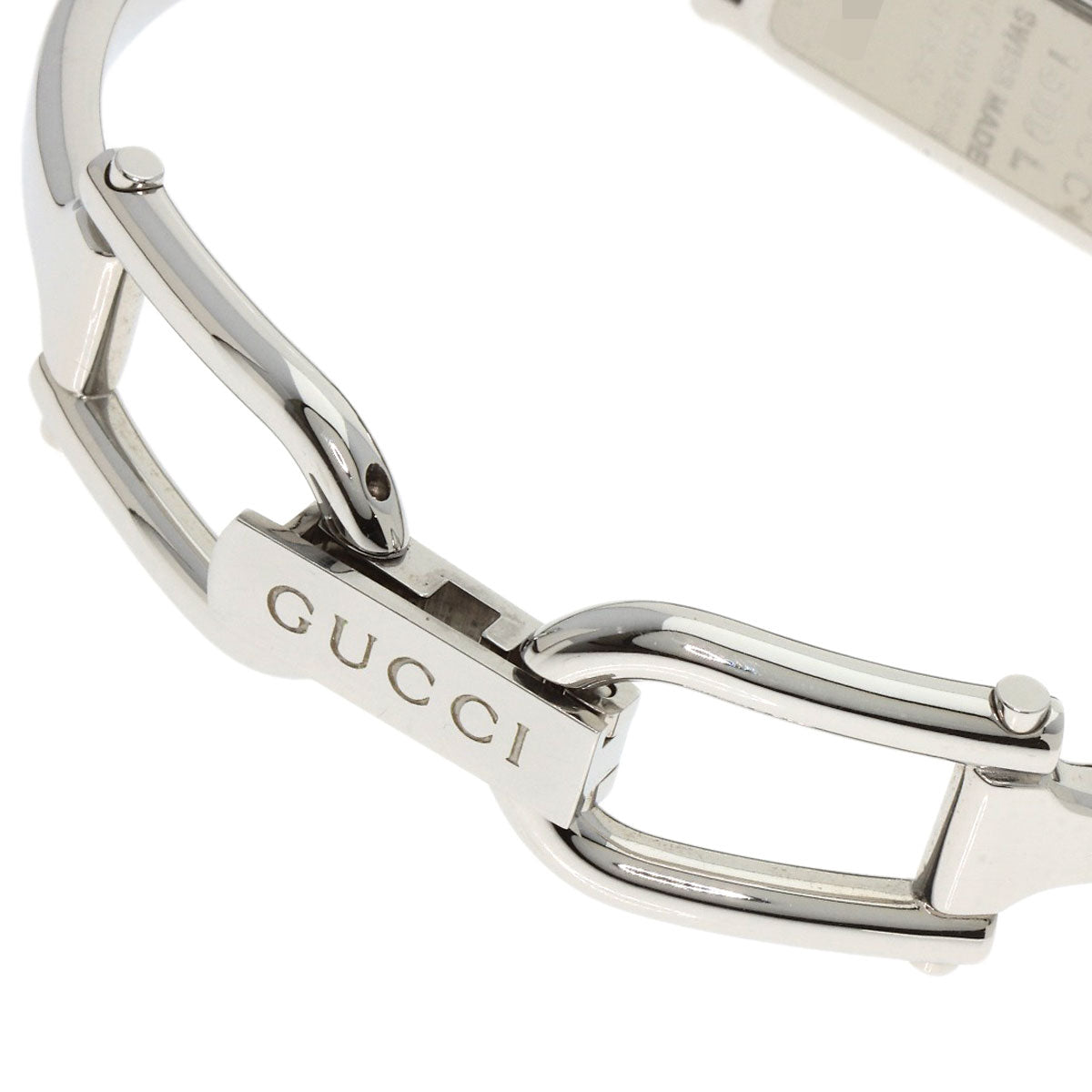 GUCCI グッチ 1500L スクエアフェイス 腕時計 SS レディース 中古