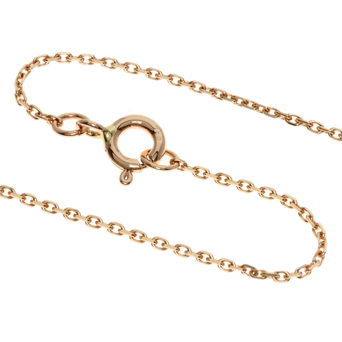 LOUIS VUITTON ルイヴィトン サン ブロッサム 1P ダイヤモンド ネックレス K18PG レディース 中古