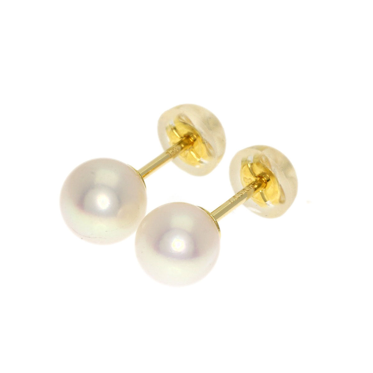 TASAKI タサキ パール 真珠 ピアス K18YG レディース 中古
