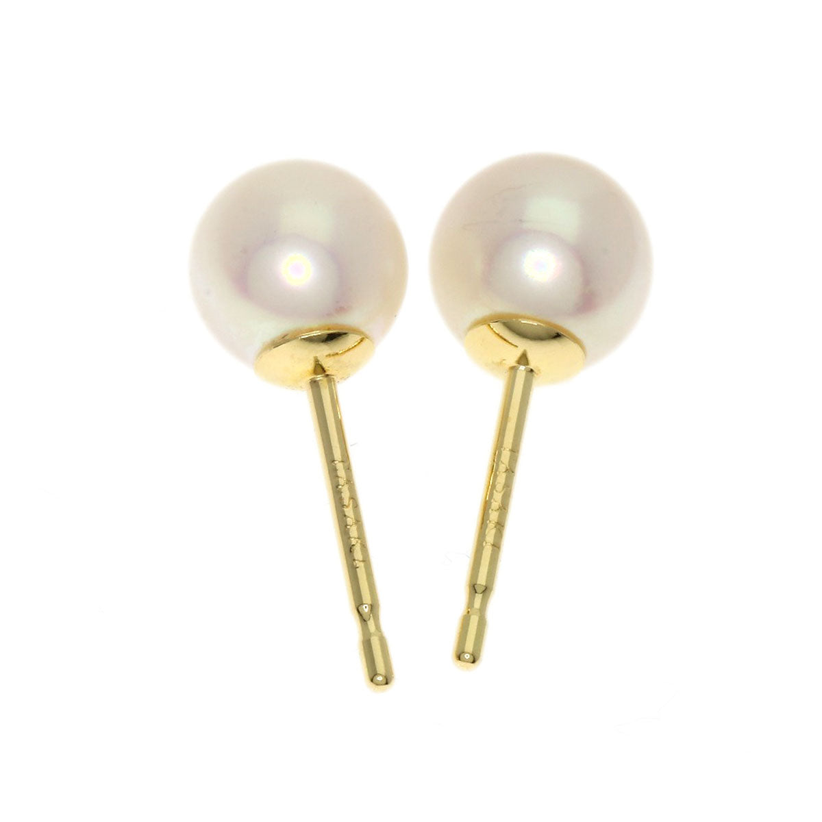 TASAKI タサキ パール 真珠 ピアス K18YG レディース 中古