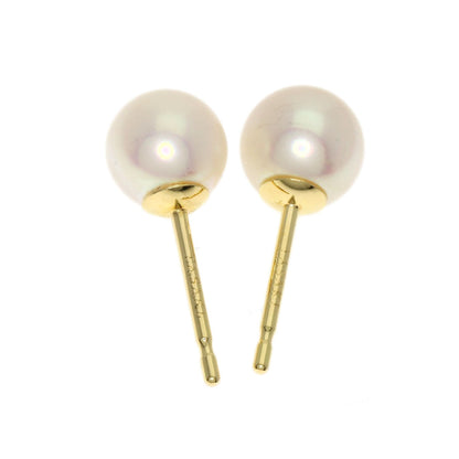 TASAKI タサキ パール 真珠 ピアス K18YG レディース 中古