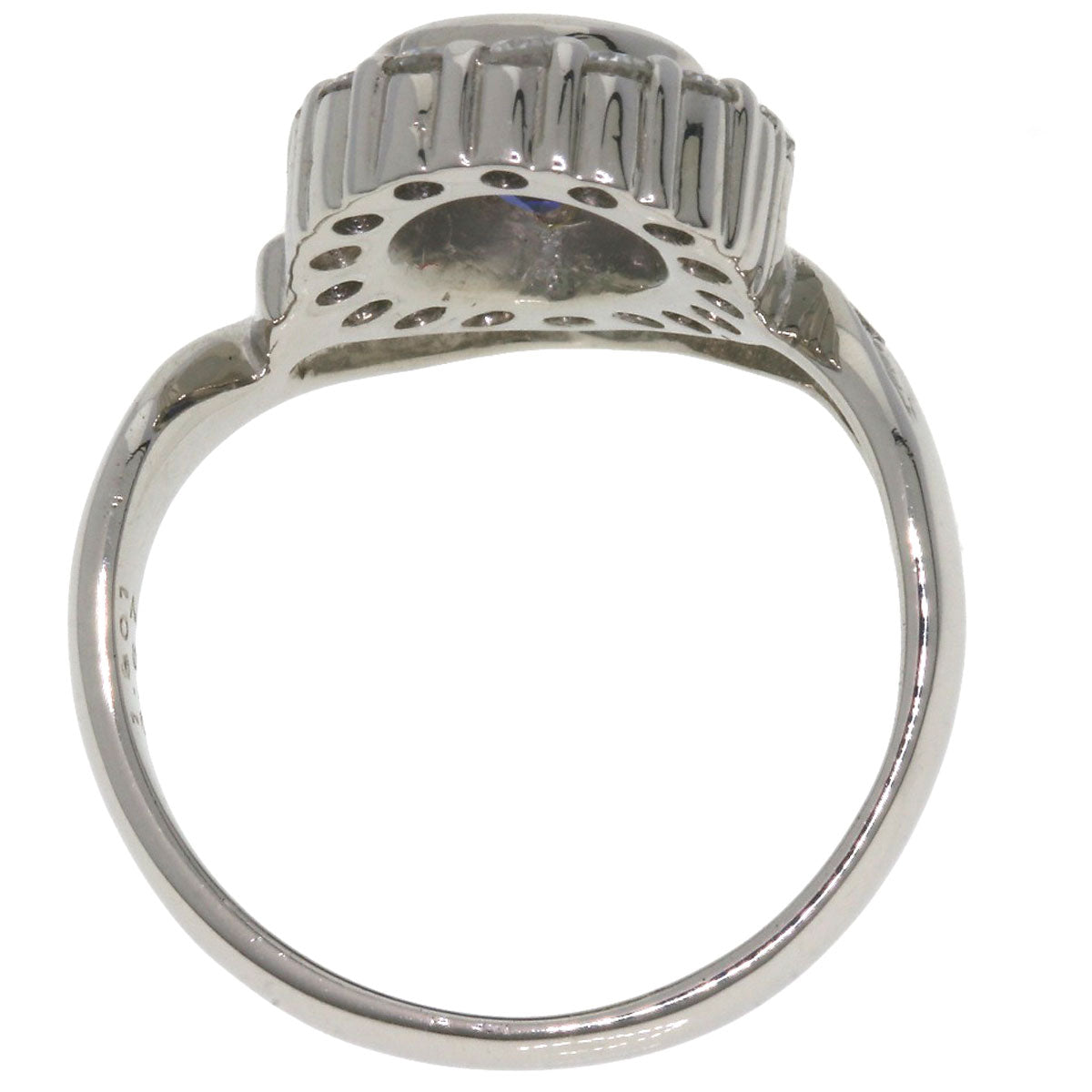 SELECT JEWELRY セレクトジュエリー サファイア ダイヤモンド リング・指輪 PT900 レディース 中古