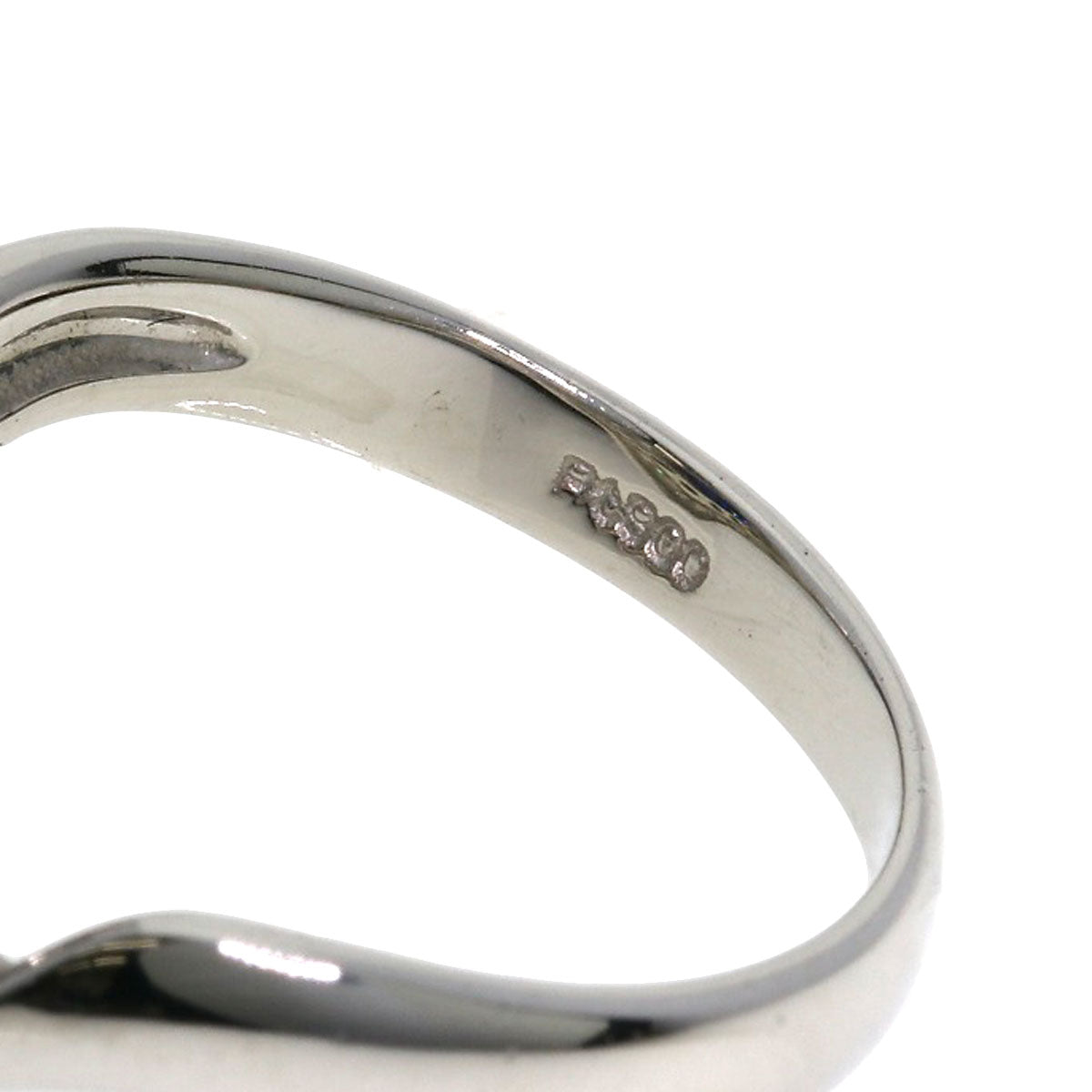 SELECT JEWELRY セレクトジュエリー サファイア ダイヤモンド リング・指輪 PT900 レディース 中古