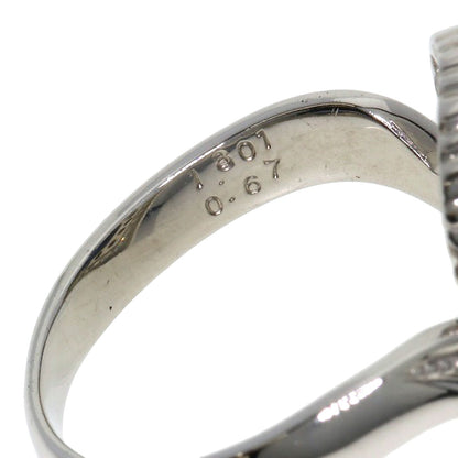 SELECT JEWELRY セレクトジュエリー サファイア ダイヤモンド リング・指輪 PT900 レディース 中古