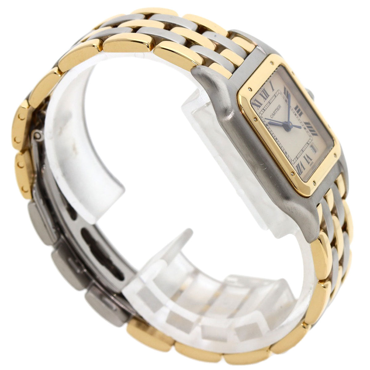 CARTIER カルティエ W25028B8 パンテール MM 3ロウ 腕時計 SS ボーイズ 中古
