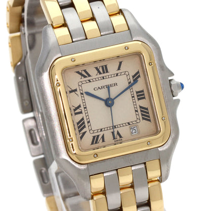 CARTIER カルティエ W25028B8 パンテール MM 3ロウ 腕時計 SS ボーイズ 中古