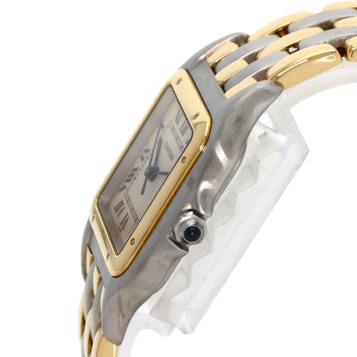 CARTIER カルティエ W25028B8 パンテール MM 3ロウ 腕時計 SS ボーイズ 中古