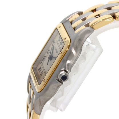 CARTIER カルティエ W25028B8 パンテール MM 3ロウ 腕時計 SS ボーイズ 中古