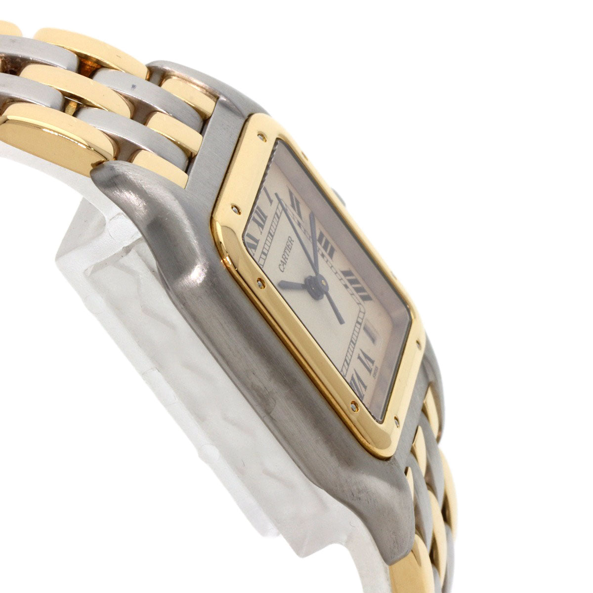 CARTIER カルティエ W25028B8 パンテール MM 3ロウ 腕時計 SS ボーイズ 中古