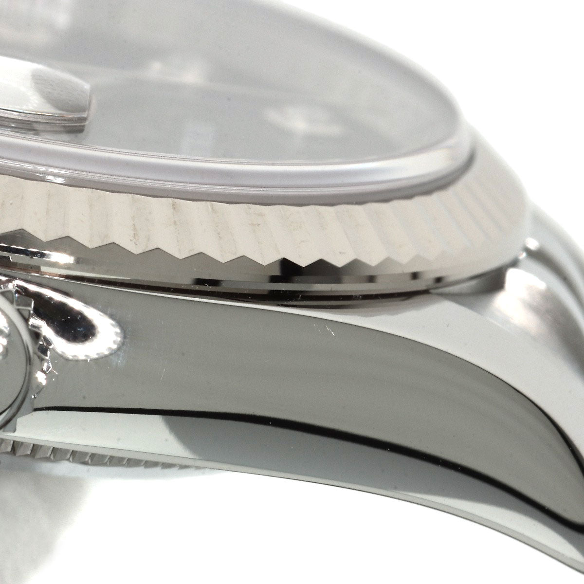 ROLEX ロレックス 116234G デイトジャスト 10P ダイヤモンド 腕時計 SS メンズ 中古