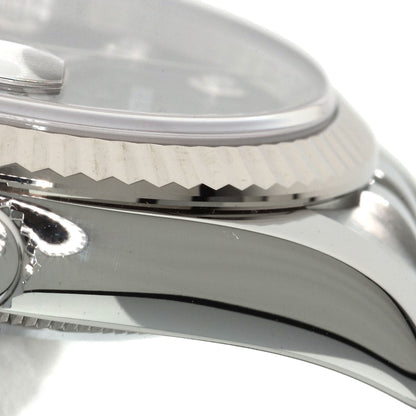 ROLEX ロレックス 116234G デイトジャスト 10P ダイヤモンド 腕時計 SS メンズ 中古
