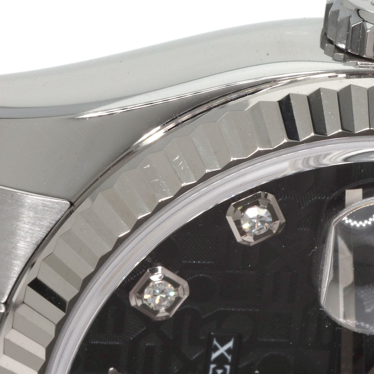 ROLEX ロレックス 116234G デイトジャスト 10P ダイヤモンド 腕時計 SS メンズ 中古
