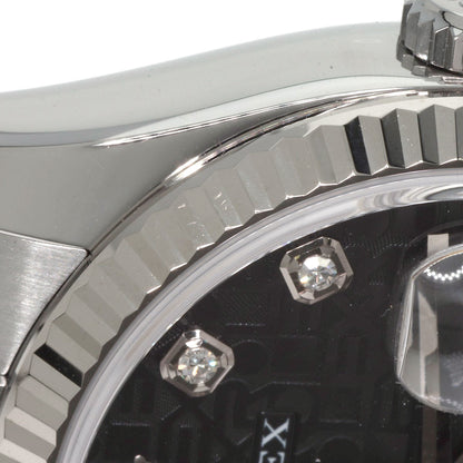 ROLEX ロレックス 116234G デイトジャスト 10P ダイヤモンド 腕時計 SS メンズ 中古