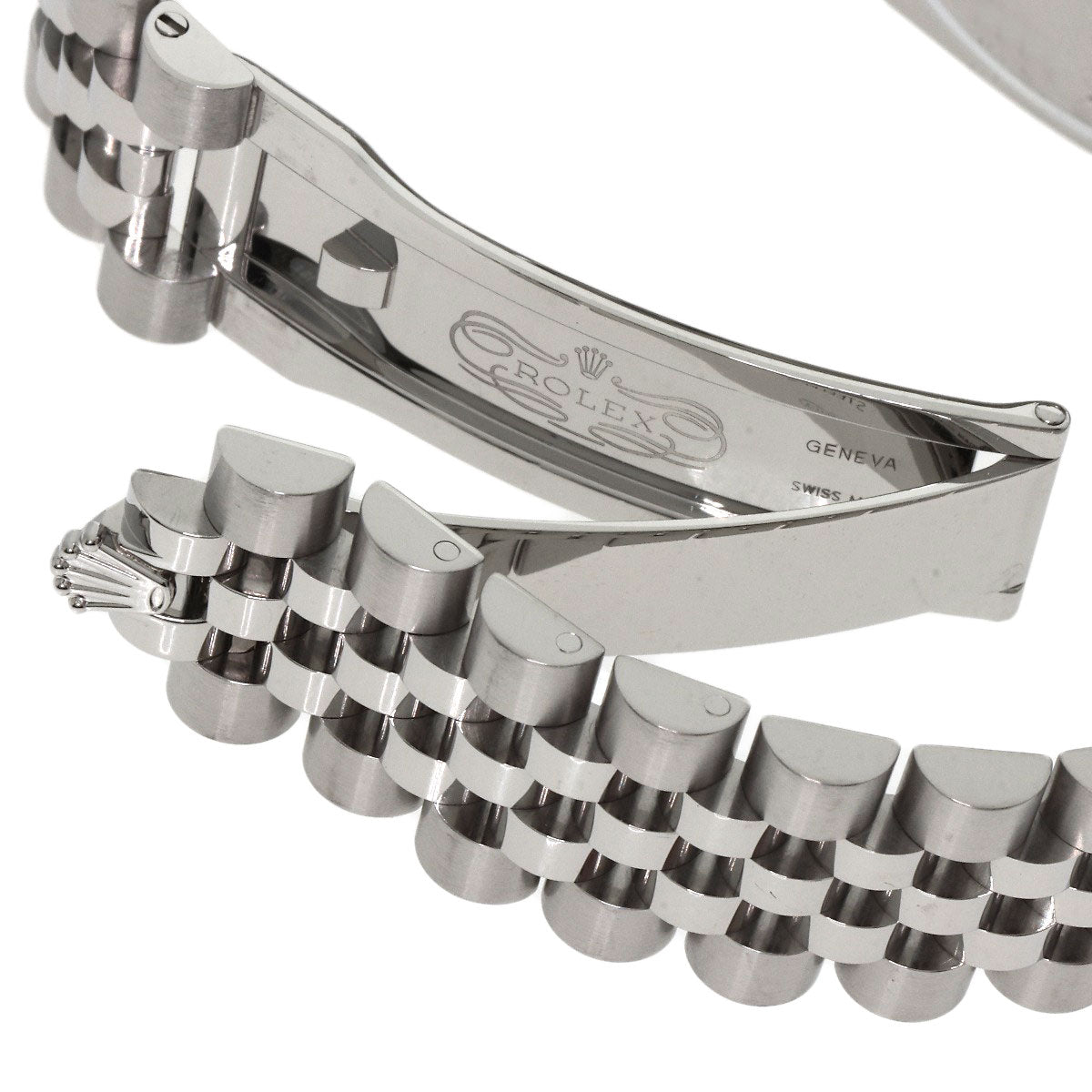 ROLEX ロレックス 116234G デイトジャスト 10P ダイヤモンド 腕時計 SS メンズ 中古