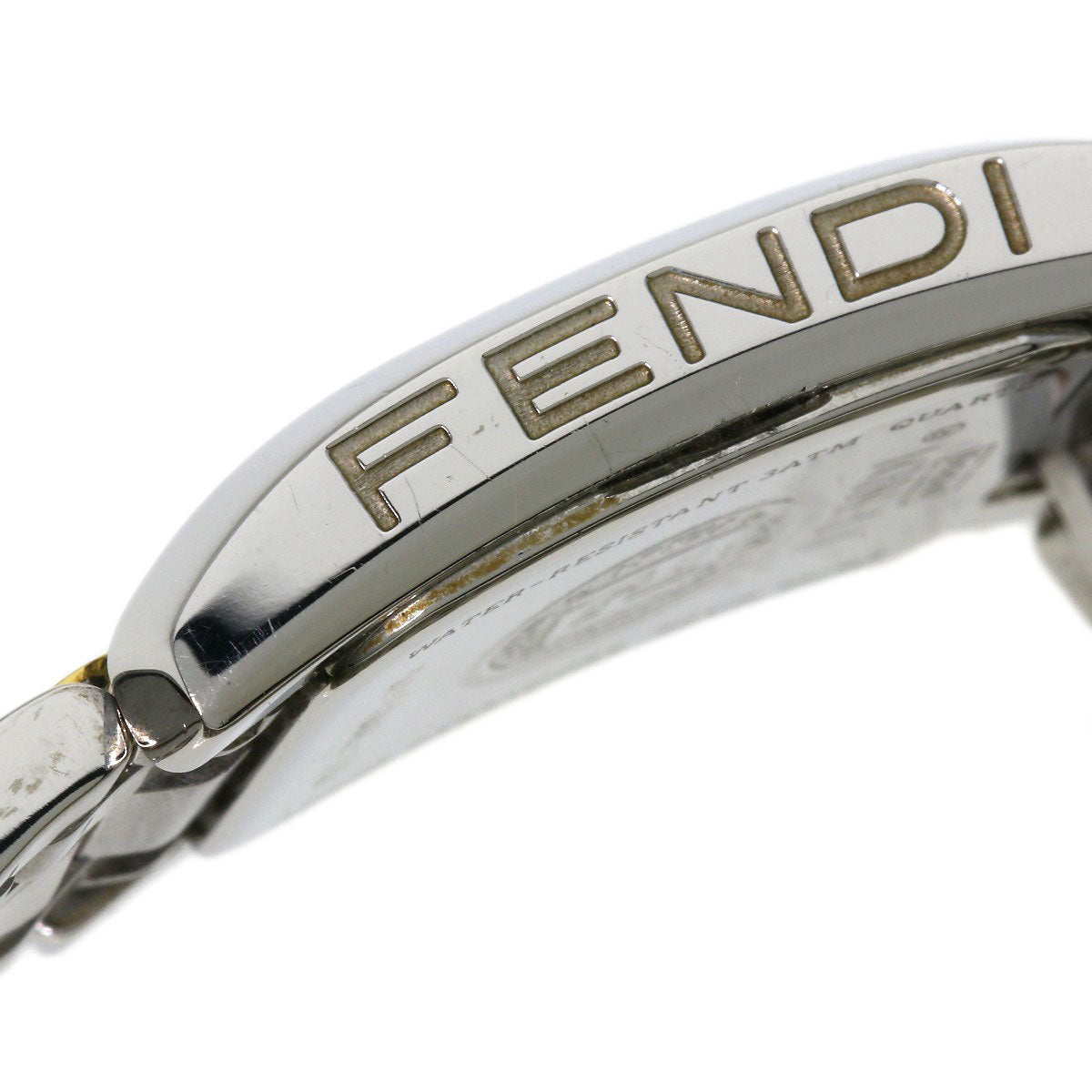 FENDI フェンディ 7000L スクエアフェイス 腕時計 SS レディース 中古