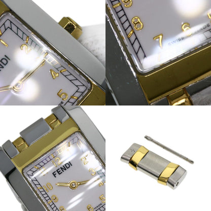 FENDI フェンディ 7000L スクエアフェイス 腕時計 SS レディース 中古