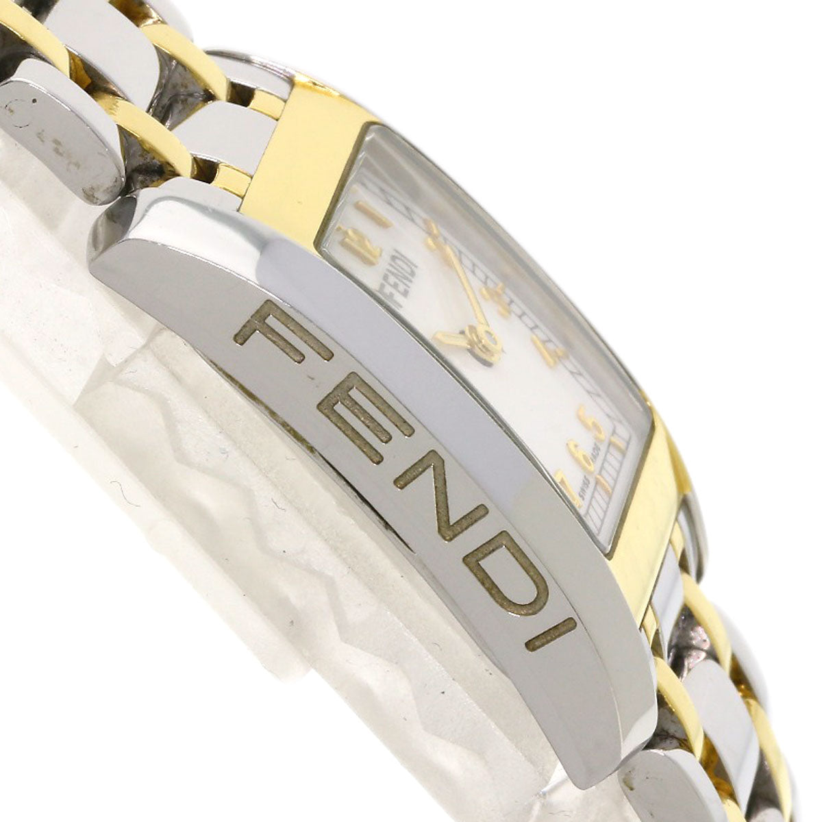 FENDI フェンディ 7000L スクエアフェイス 腕時計 SS レディース 中古