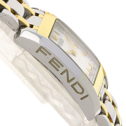 FENDI フェンディ 7000L スクエアフェイス 腕時計 SS レディース 中古