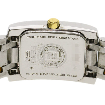 FENDI フェンディ 7000L スクエアフェイス 腕時計 SS レディース 中古