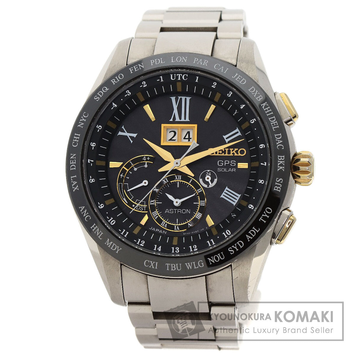 SEIKO セイコー SBXB139 アストロン 腕時計 チタン メンズ 中古
