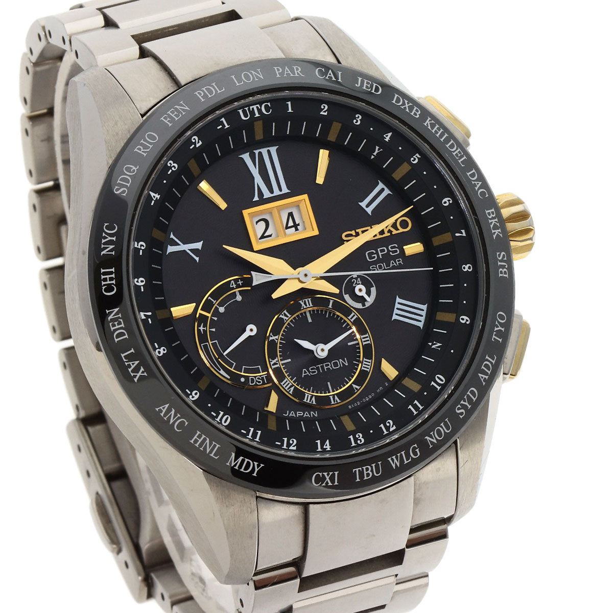SEIKO セイコー SBXB139 アストロン 腕時計 チタン メンズ 中古