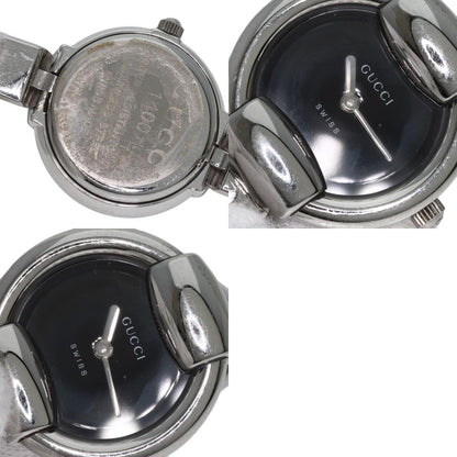 GUCCI グッチ 1400L ラウンドフェイス 腕時計 SS レディース 中古