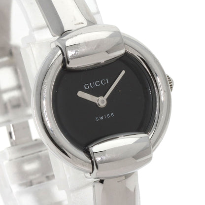 GUCCI グッチ 1400L ラウンドフェイス 腕時計 SS レディース 中古