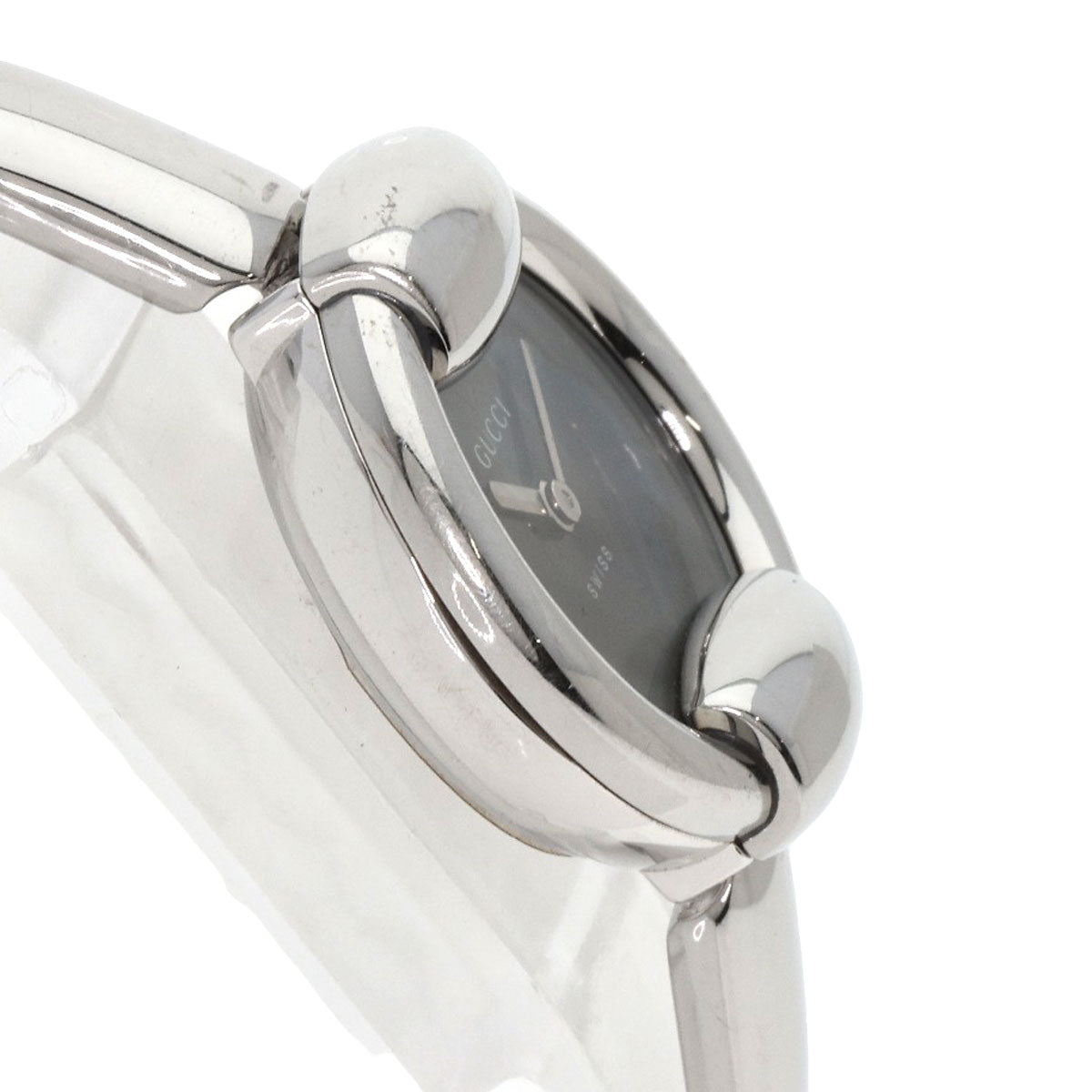GUCCI グッチ 1400L ラウンドフェイス 腕時計 SS レディース 中古